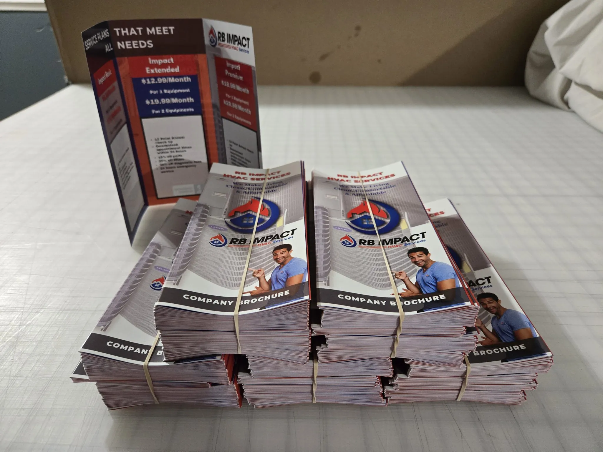 Reputable Red Panda Calgary high-quality brochure printing.